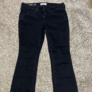 Petite Black Slim. Bootcut Jeans